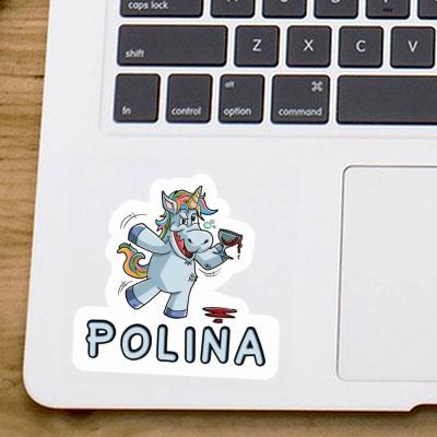 Autocollant Licorne Polina Gift package Image