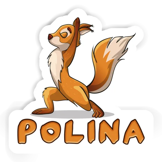 Polina Sticker Squirrel Notebook Polina Sticker Squirrel Gift package Image
