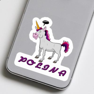 Sticker Polina Unicorn Notebook Sticker Polina Unicorn Notebook Image
