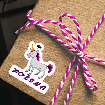 Polina Sticker Einhorn Notebook Polina Sticker Einhorn Notebook Image