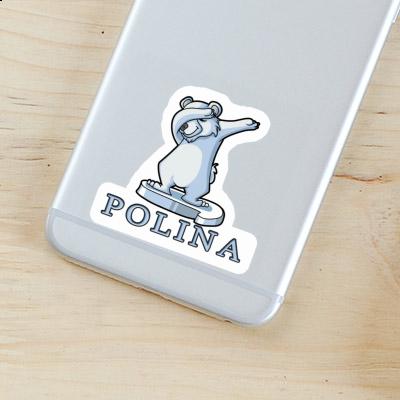 Sticker Eisbär Polina Notebook Sticker Eisbär Polina Gift package Image