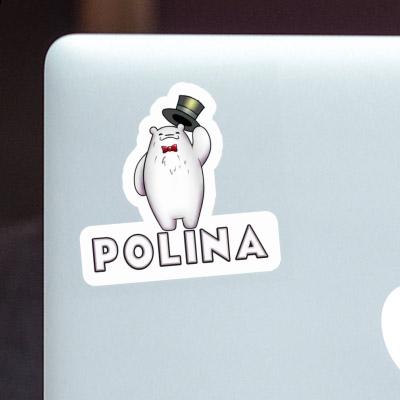 Ours polaire Autocollant Polina Notebook Ours polaire Autocollant Polina Gift package Image