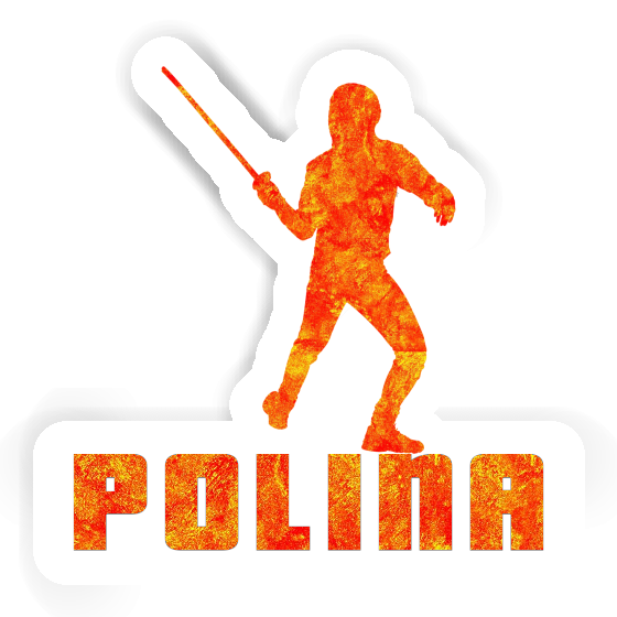 Autocollant Escrimeur Polina Notebook Autocollant Escrimeur Polina Gift package Image