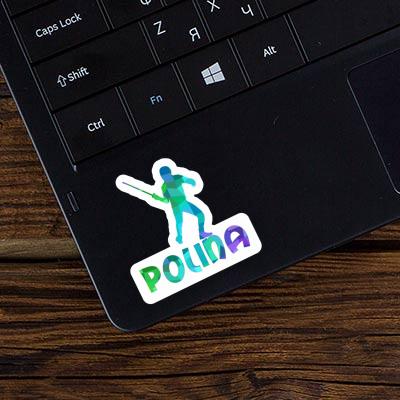 Autocollant Escrimeur Polina Notebook Autocollant Escrimeur Polina Gift package Image