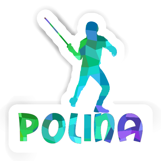 Autocollant Escrimeur Polina Laptop Autocollant Escrimeur Polina Laptop Image