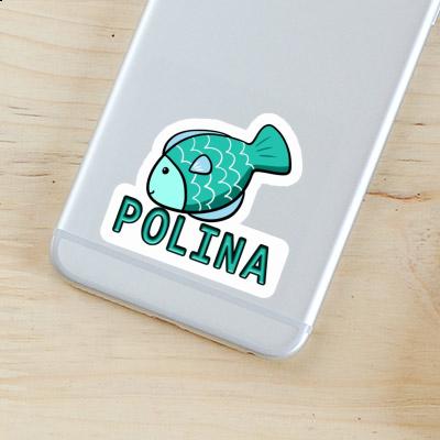 Sticker Fish Polina Notebook Sticker Fish Polina Gift package Image