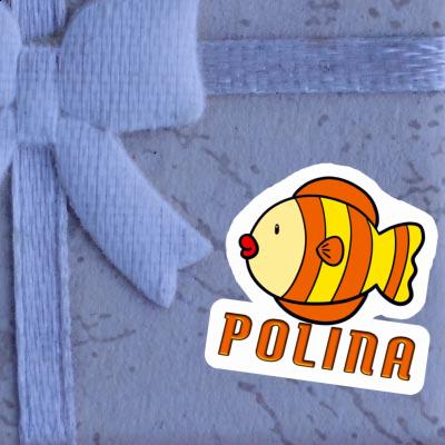 Sticker Fish Polina Notebook Sticker Fish Polina Gift package Image