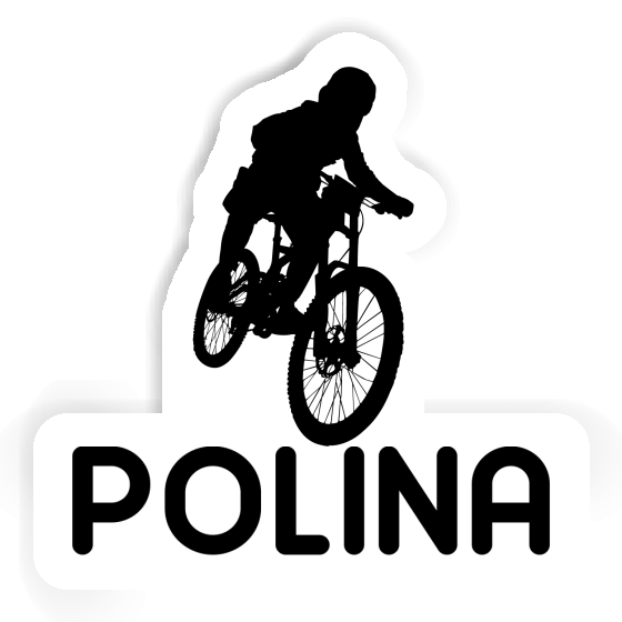 Polina Autocollant Freeride Biker Polina Autocollant Freeride Biker Image
