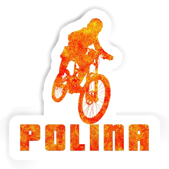 Autocollant Freeride Biker Polina Laptop Autocollant Freeride Biker Polina Laptop Image
