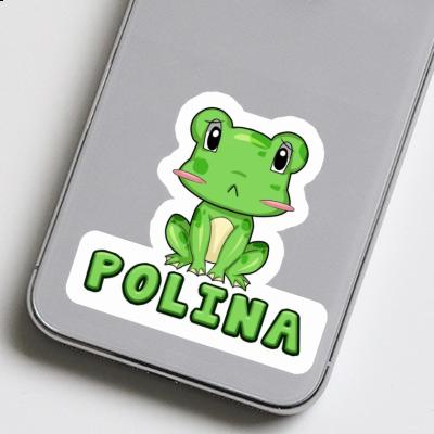 Aufkleber Polina Frosch Notebook Aufkleber Polina Frosch Gift package Image