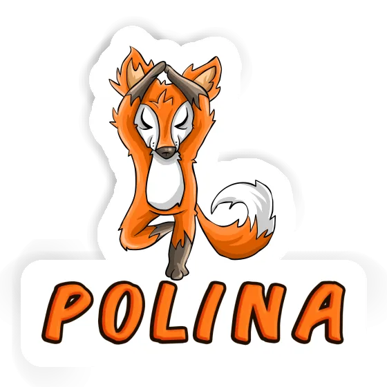 Sticker Polina Yoga Fuchs Laptop Sticker Polina Yoga Fuchs Laptop Image