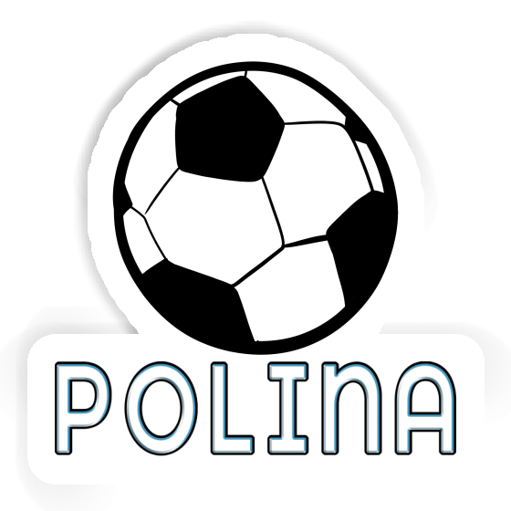 Polina Autocollant Ballon de foot Laptop Polina Autocollant Ballon de foot Laptop Image