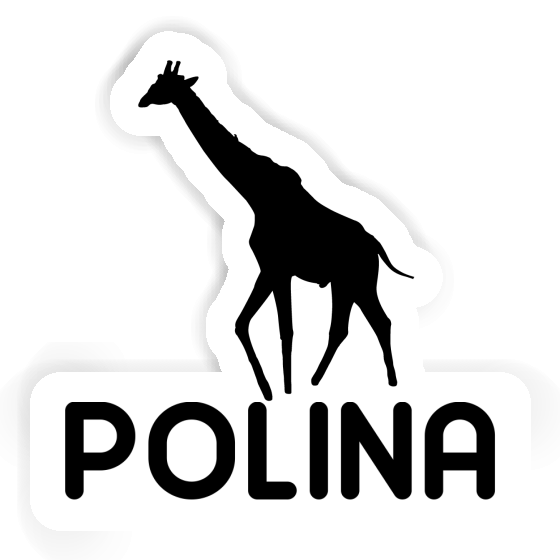 Sticker Giraffe Polina Notebook Sticker Giraffe Polina Gift package Image