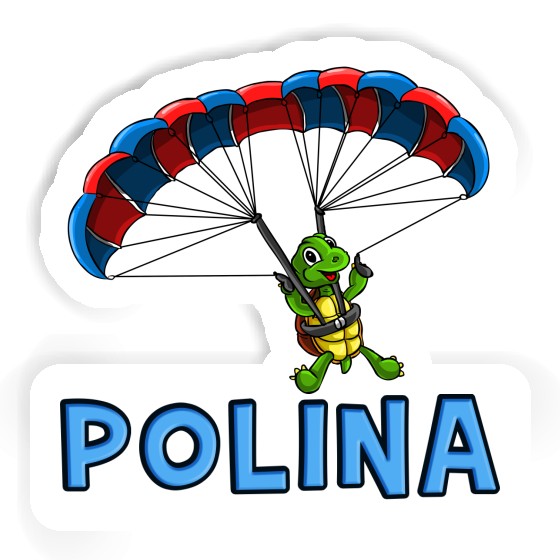 Sticker Polina Paraglider Notebook Sticker Polina Paraglider Gift package Image