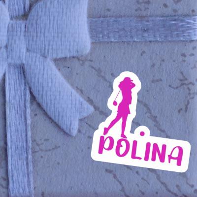 Sticker Golferin Polina Notebook Sticker Golferin Polina Notebook Image