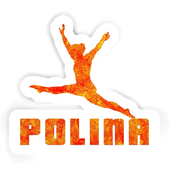 Polina Sticker Gymnast Notebook Polina Sticker Gymnast Notebook Image