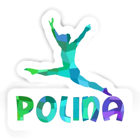 Sticker Gymnast Polina Notebook Image