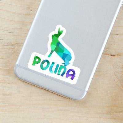 Lapin Autocollant Polina Lapin Autocollant Polina Image