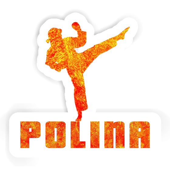 Polina Aufkleber Karateka Image