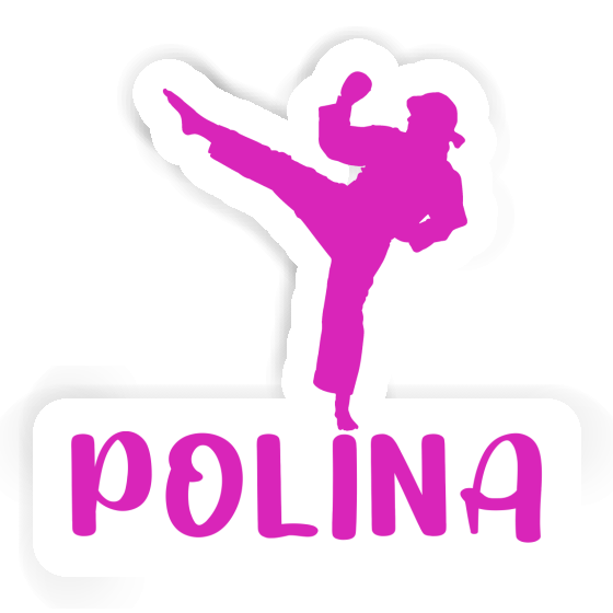 Sticker Karateka Polina Sticker Karateka Polina Image