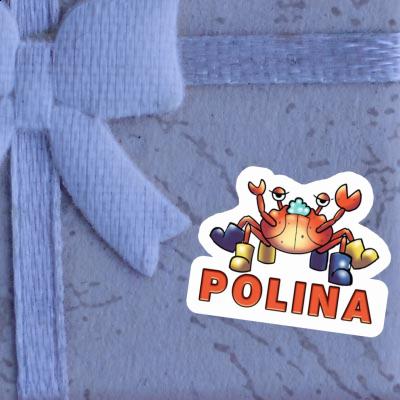 Crab Sticker Polina Laptop Crab Sticker Polina Laptop Image
