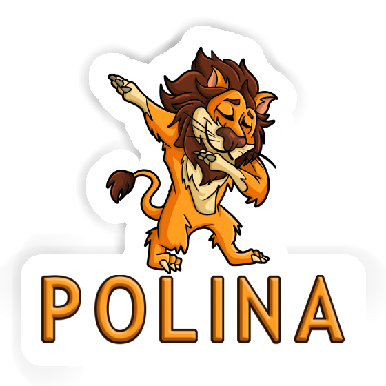 Autocollant Lion Polina Laptop Image