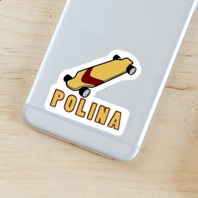 Autocollant Polina Longboard Notebook Image