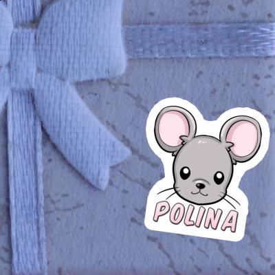 Autocollant Tête de souris Polina Autocollant Tête de souris Polina Image