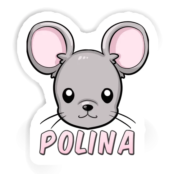 Autocollant Tête de souris Polina Laptop Autocollant Tête de souris Polina Laptop Image