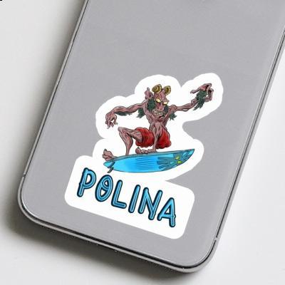 Polina Sticker Wellenreiter Image