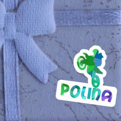 Polina Sticker Motocross-Fahrer Polina Sticker Motocross-Fahrer Image