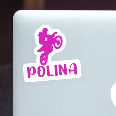 Motocross-Fahrer Sticker Polina Motocross-Fahrer Sticker Polina Image