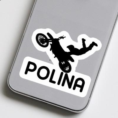 Aufkleber Motocross-Fahrer Polina Notebook Aufkleber Motocross-Fahrer Polina Notebook Image