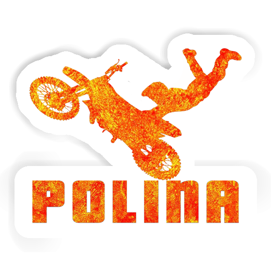 Polina Sticker Motocross-Fahrer Notebook Polina Sticker Motocross-Fahrer Gift package Image