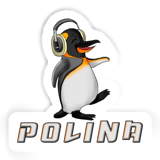 Autocollant Pingouin Polina Gift package Image