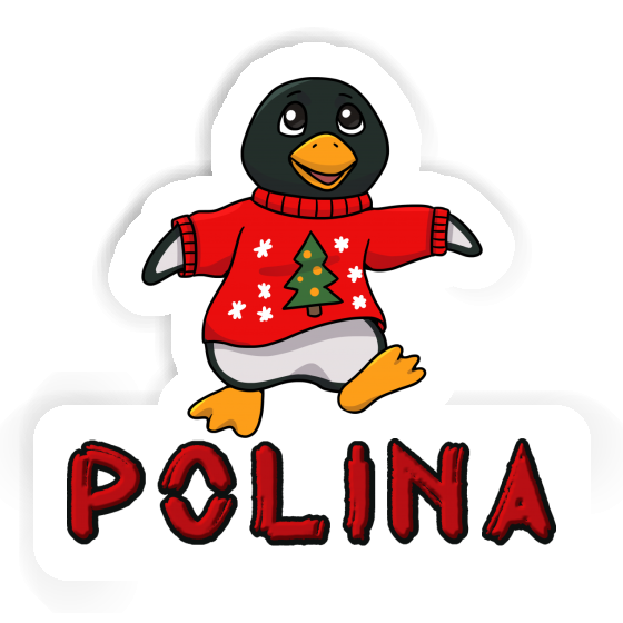Weihnachtspinguin Sticker Polina Weihnachtspinguin Sticker Polina Image