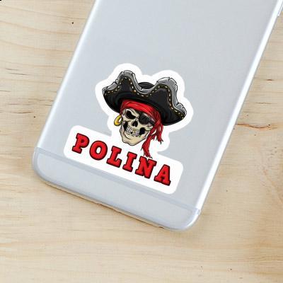 Autocollant Crâne de pirate Polina Notebook Autocollant Crâne de pirate Polina Gift package Image
