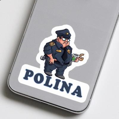 Autocollant Policier Polina Autocollant Policier Polina Image