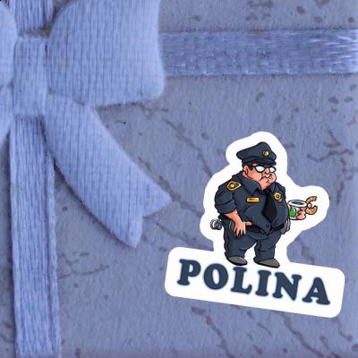 Polina Sticker Polizist Notebook Polina Sticker Polizist Notebook Image