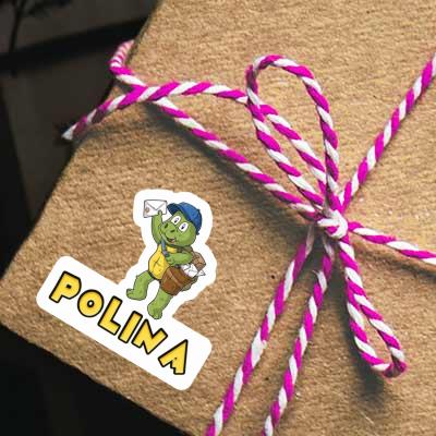 Polina Sticker Postman Notebook Image
