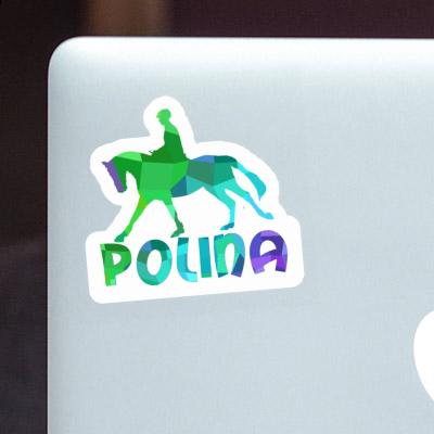 Reiterin Aufkleber Polina Laptop Reiterin Aufkleber Polina Laptop Image
