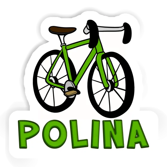 Sticker Polina Racing Bicycle Laptop Sticker Polina Racing Bicycle Laptop Image
