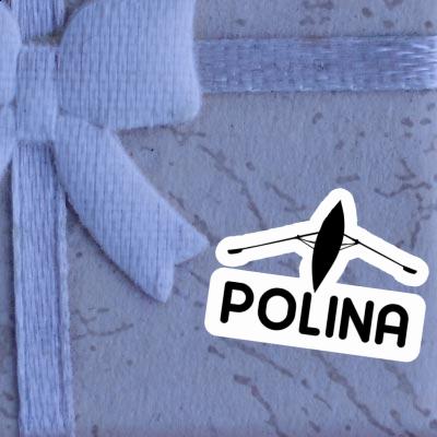Aufkleber Polina Ruderboot Notebook Aufkleber Polina Ruderboot Gift package Image