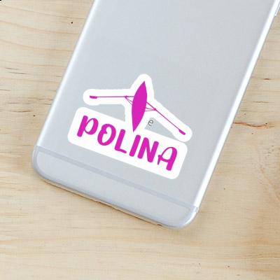 Autocollant Polina Bateau à rames Image