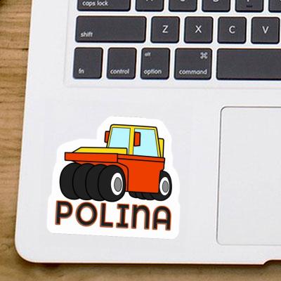 Autocollant Polina Rouleau à pneus Notebook Autocollant Polina Rouleau à pneus Gift package Image