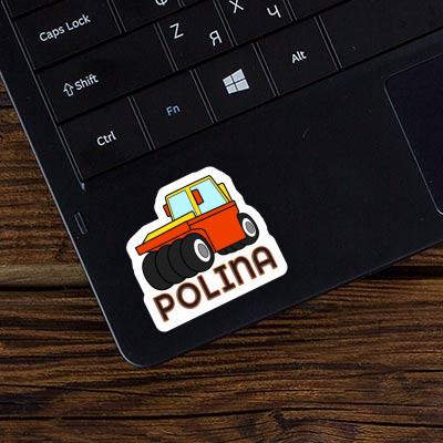 Sticker Polina Wheel Roller Image