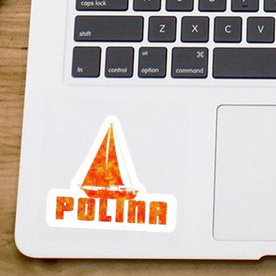 Polina Sticker Sailboat Notebook Image