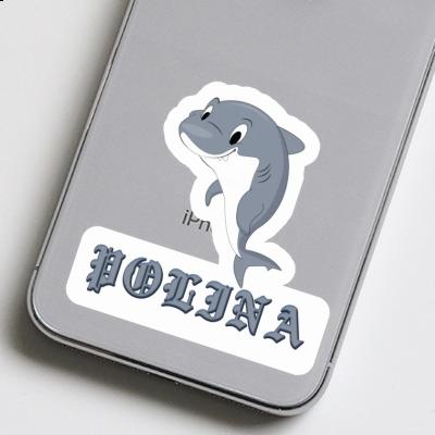 Polina Sticker Shark Notebook Polina Sticker Shark Gift package Image