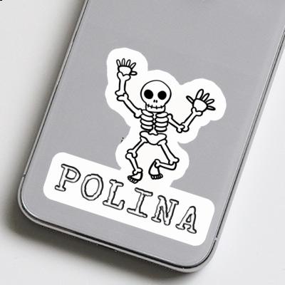 Sticker Polina Skelett Image