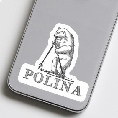 Autocollant Skieur Polina Laptop Autocollant Skieur Polina Laptop Image